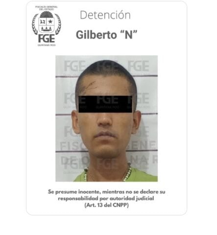Capturan a sospechoso de violación y muerte a golpes de niño de dos años en Cancún