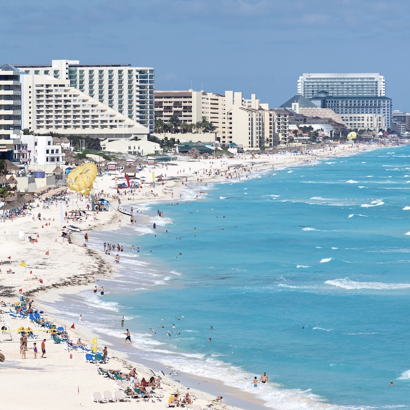 Cancún se prepara para un febrero ajetreado mientras los hoteles se llenan rápidamente