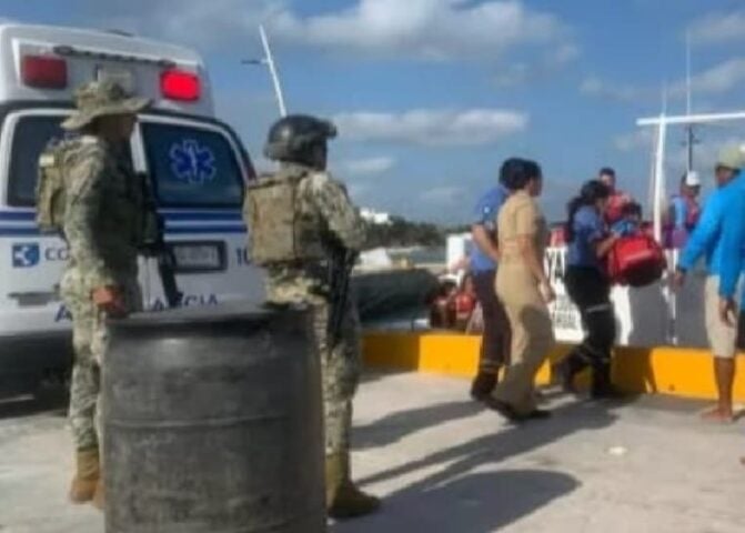 Costa Maya Fisherman tratado por mordedura de tiburón en los talones del aumento de avistamientos reportados