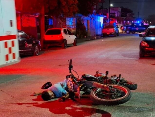 La policía continúa buscando a hombres armados que dispararon a la muerte del motociclista de Cancún