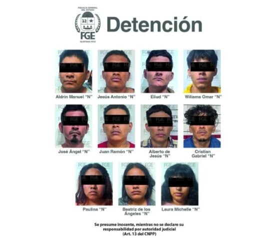 Policía de investigación NAB 11 involucrada en el homicidio de Cancún