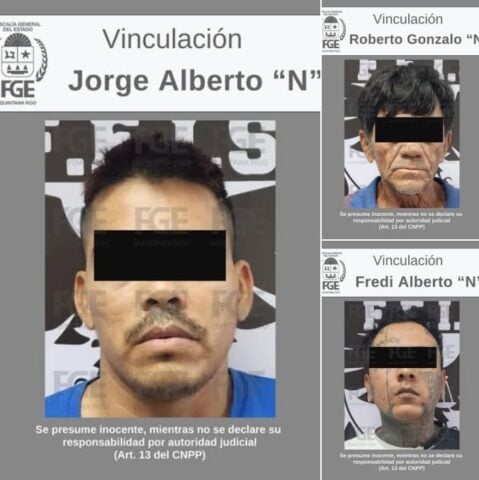 Trío exigiendo 10,000 por semana en pagos de extorsión de Cancun Construction Company cobrado