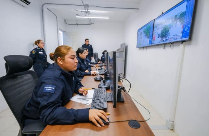 Nuevo centro C2 con 7 puntos de monitoreo inteligente inaugurado en bacalar