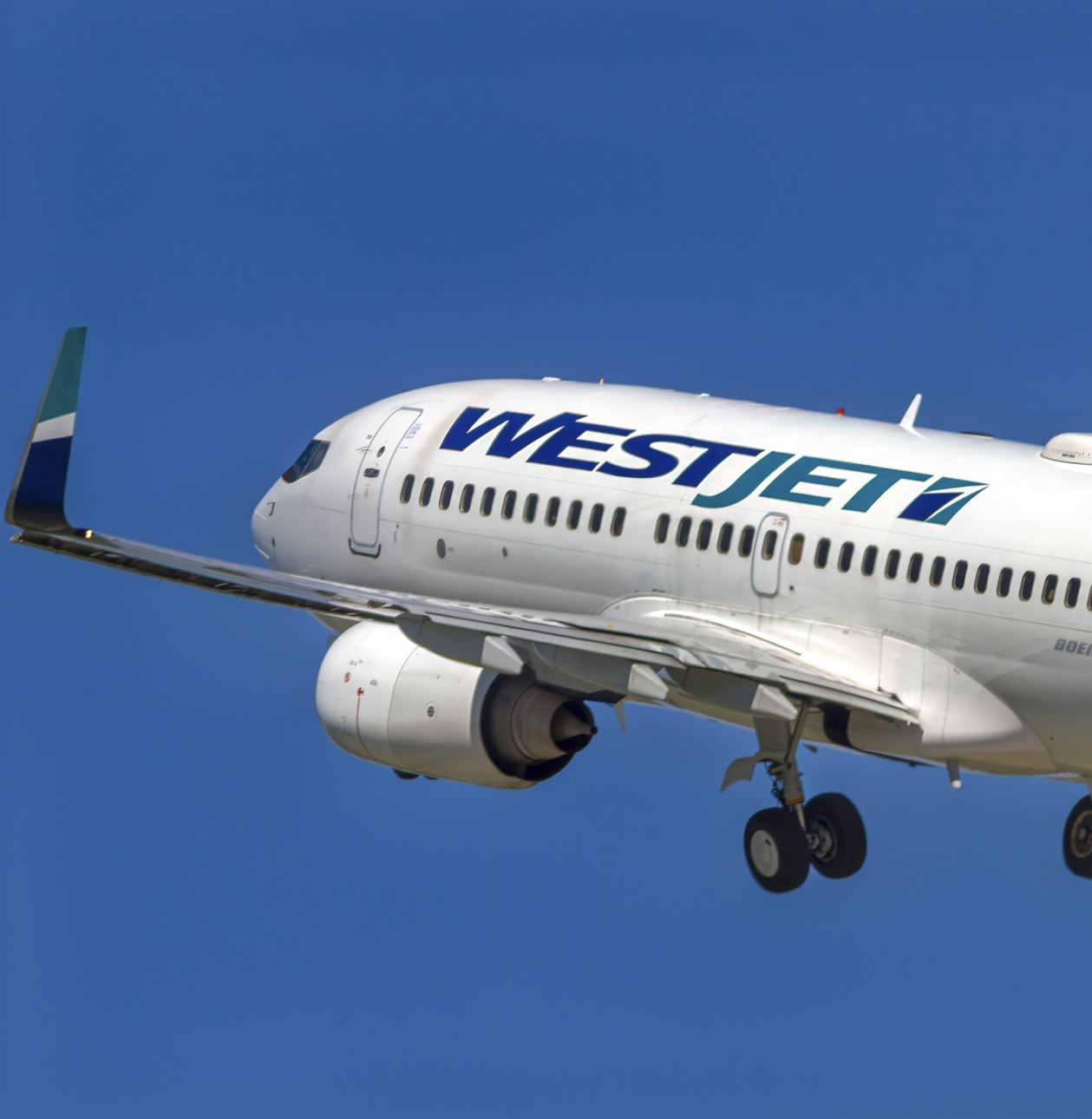 Avión de WestJet