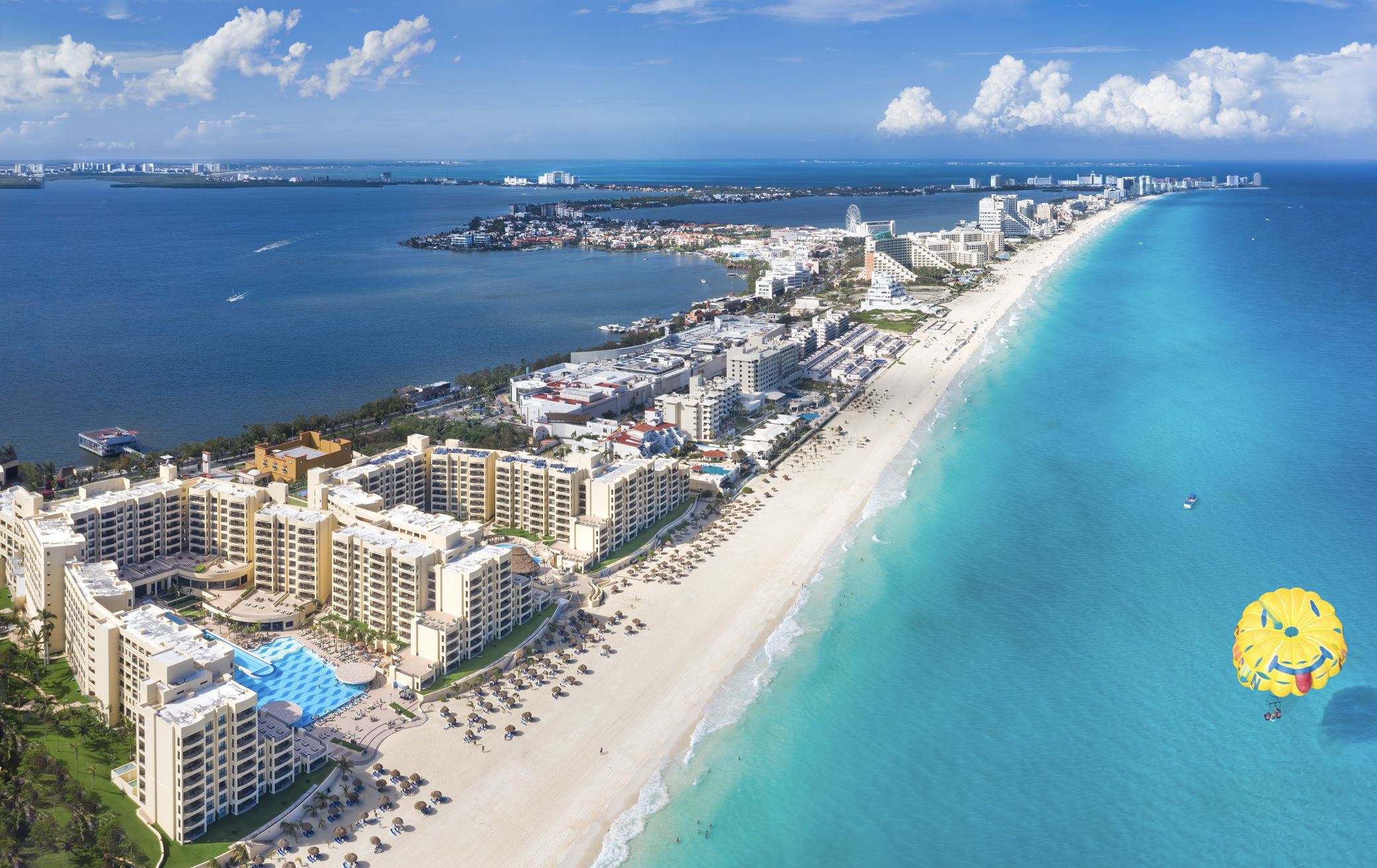 Zona de hotel de Cancún