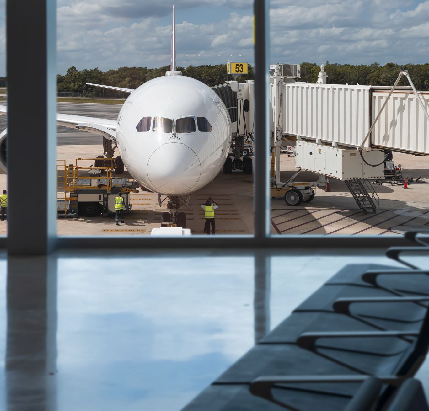 Aterrizaje avanzado en el aeropuerto de Cancún