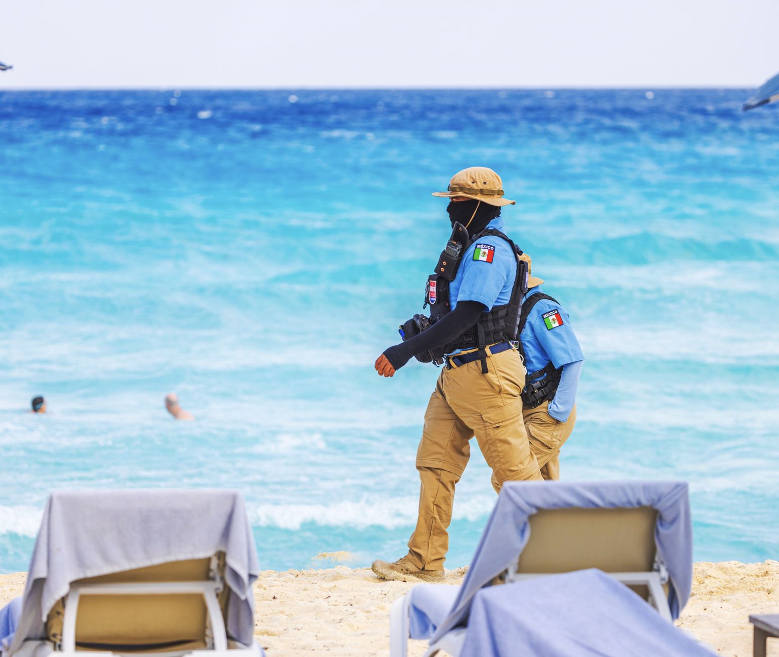 policia en playa del carmen