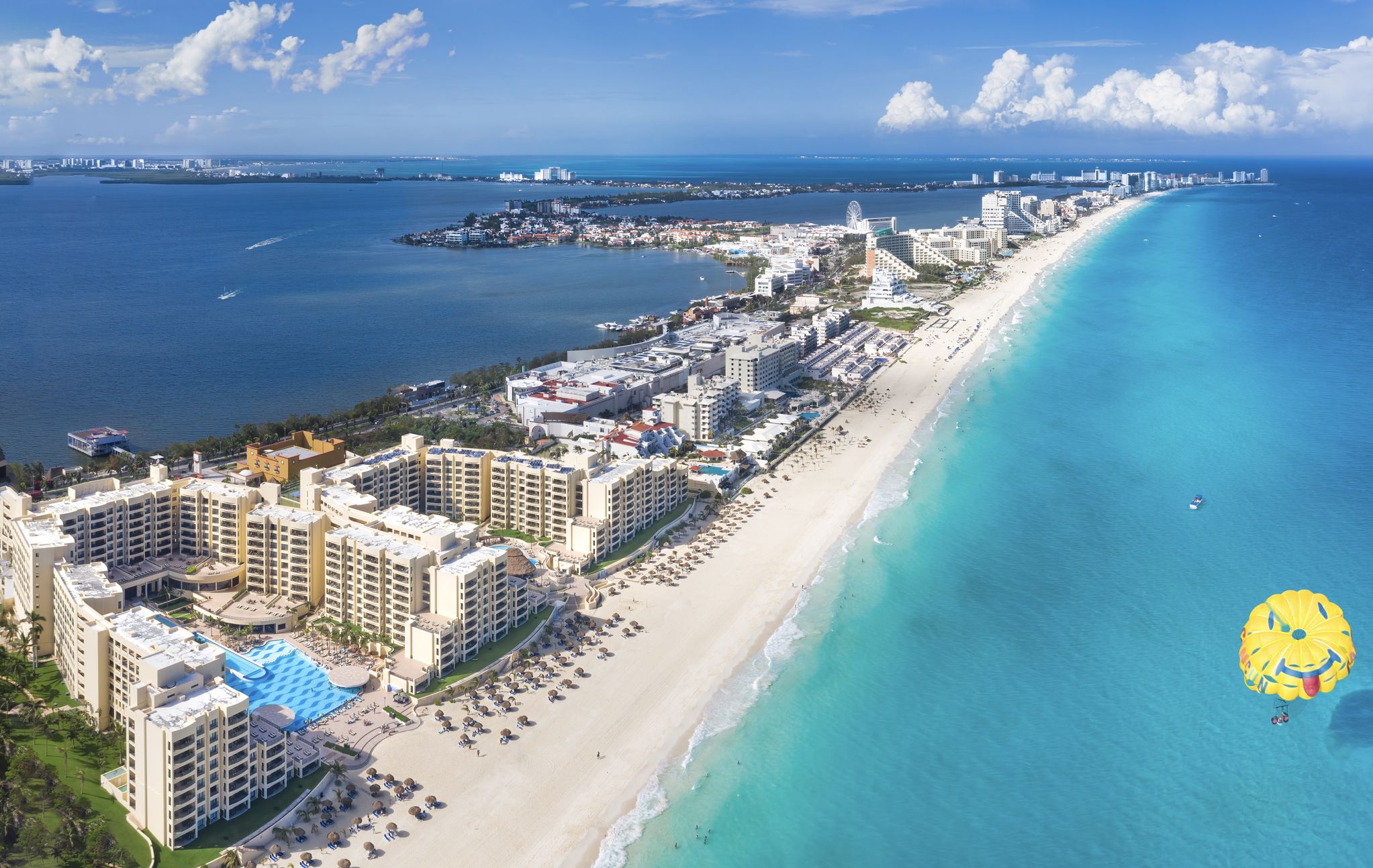 Zona de resorts de Cancún
