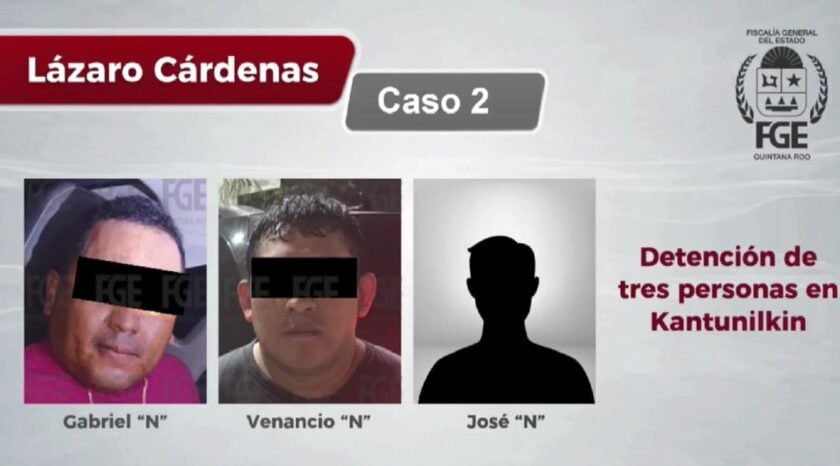 Tres halcones detenidos en desaparición de dos empresarios de Lázaro Cárdenas