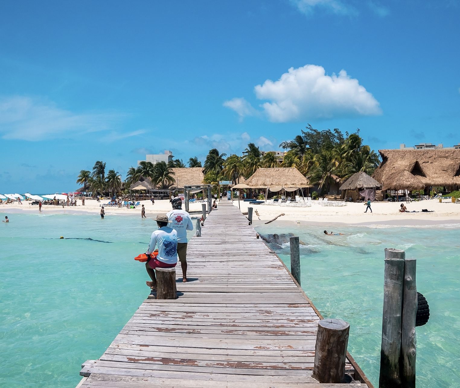 Salvavidas en Cancún