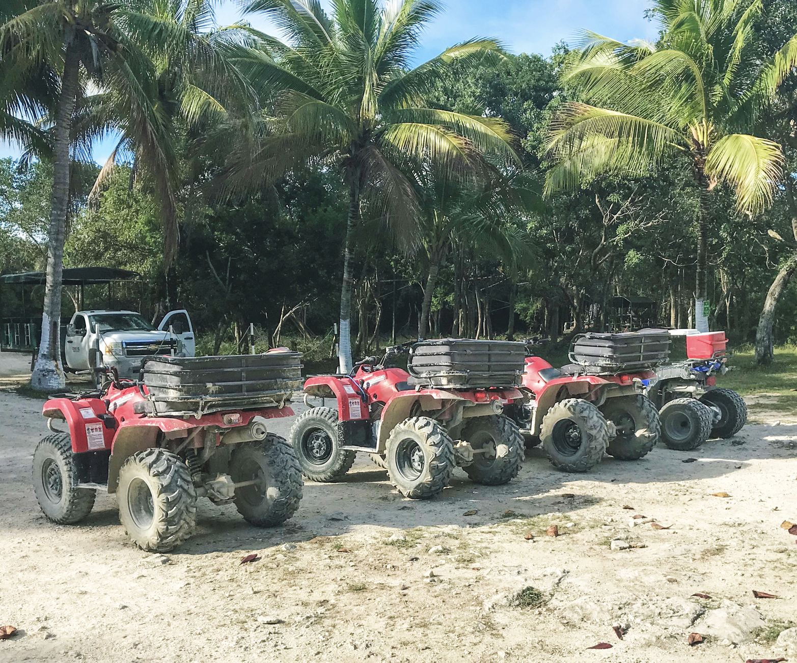 Cuatrimotos en Tulum