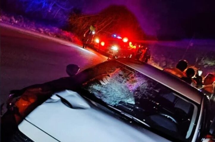 Crossing de peatones Tulum Highway golpeado en coche y asesinado