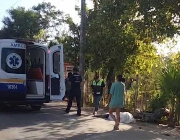 Trabajador de la construcción bacalar que cruza la calle por agua asesinada en golpe y carrera