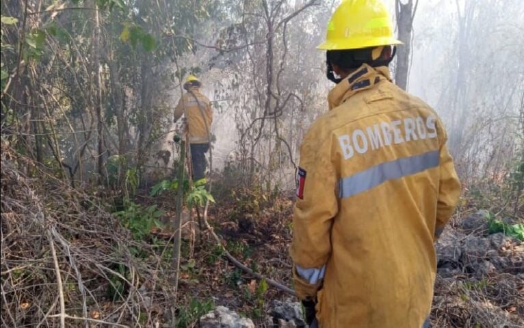 Las autoridades informan incendios en West Playa del Carmen contenidos