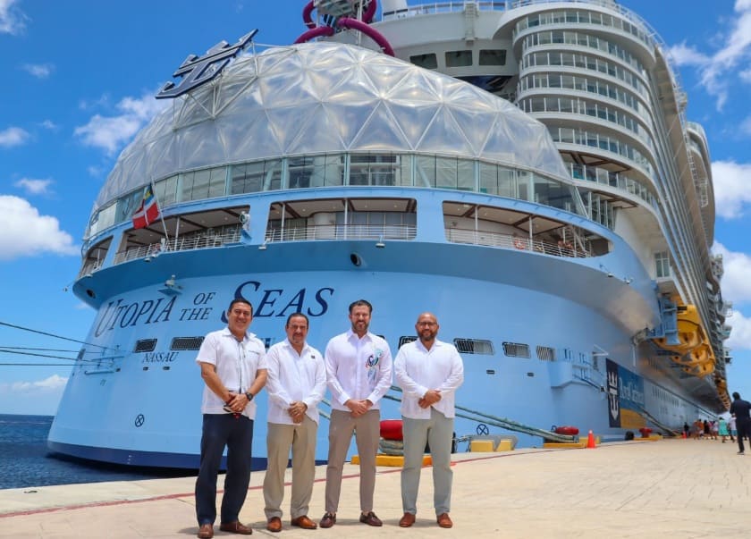 El segundo crucero más grande del mundo es la isla de Cozumel