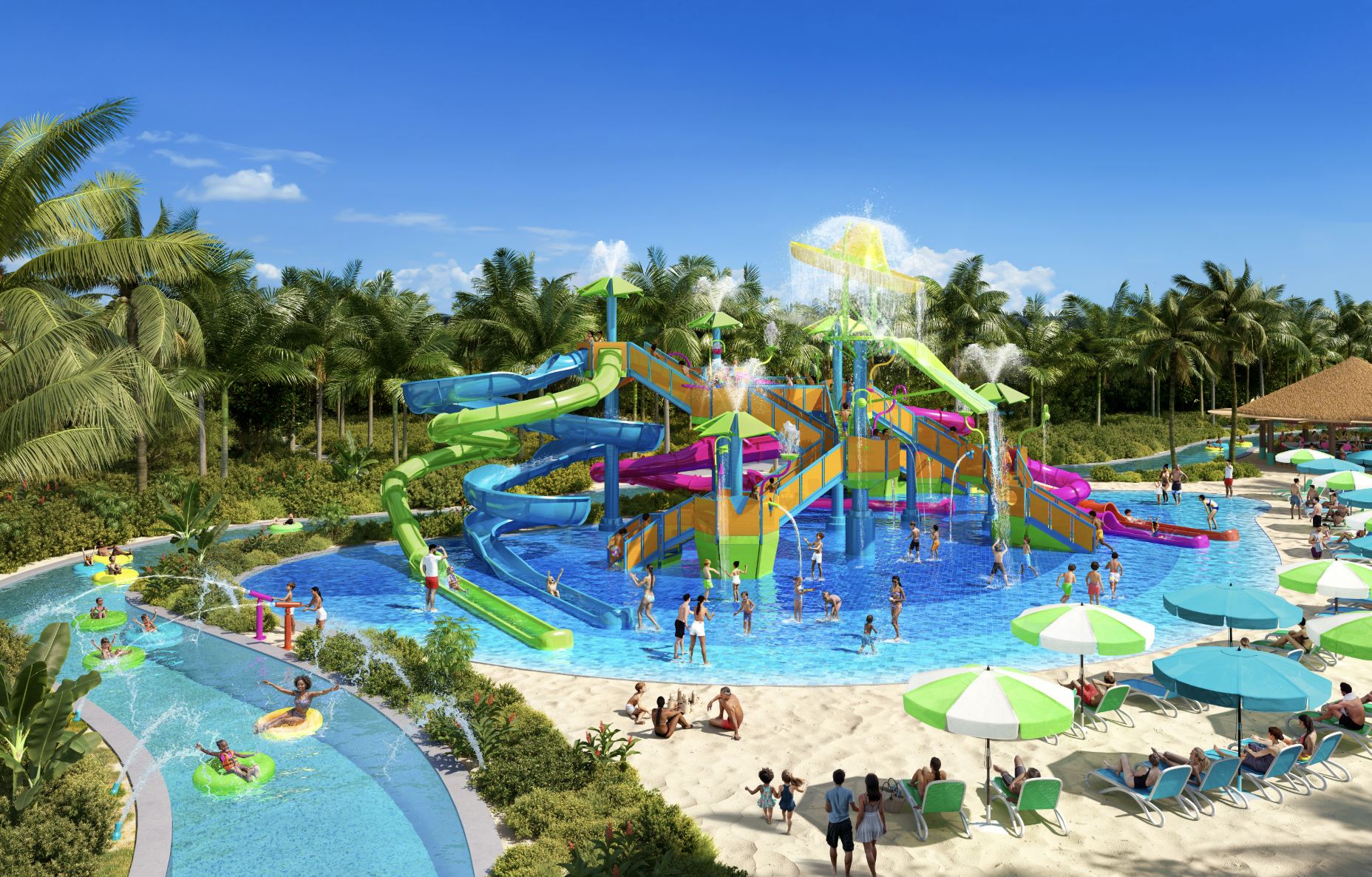 Día perfecto Loco Waterpark Kids Zone