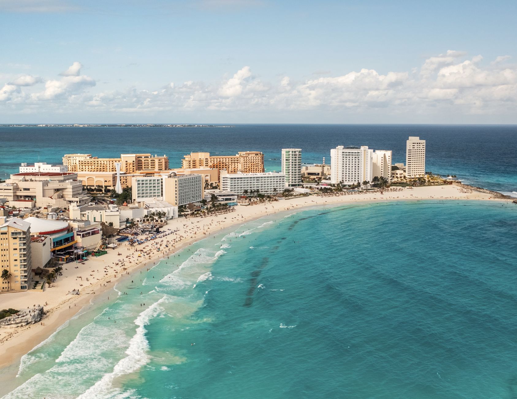 Zona de hotel de Cancún