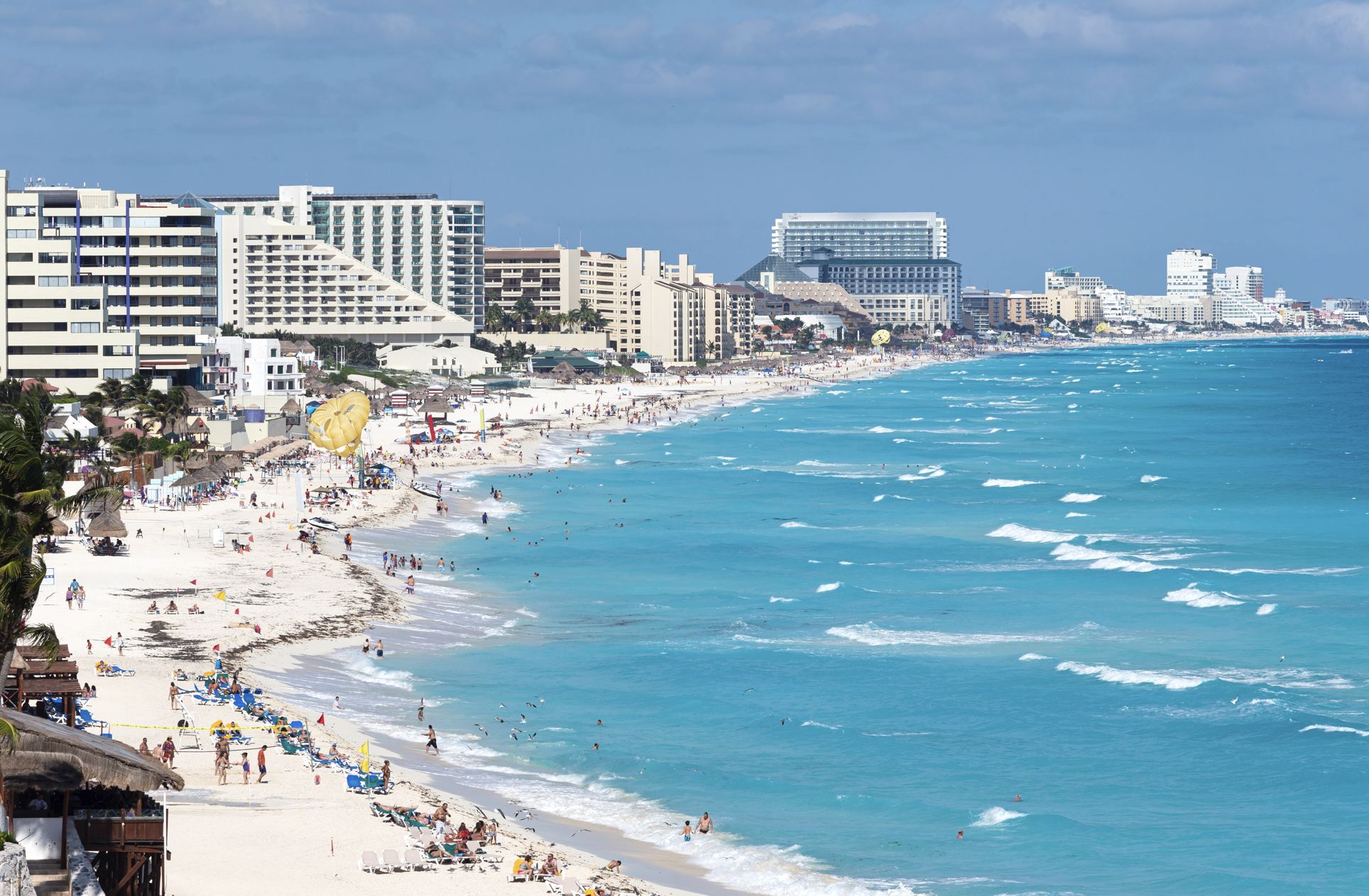 Zona de hotel de Cancún