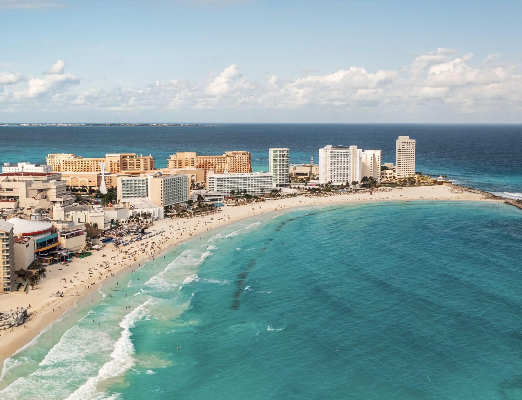 Zona de hotel de Cancún