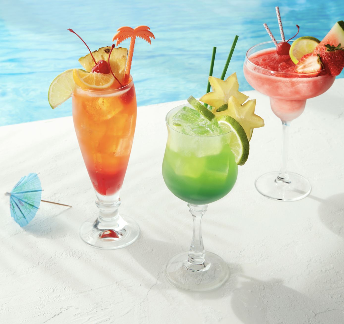 Mocktails por piscina