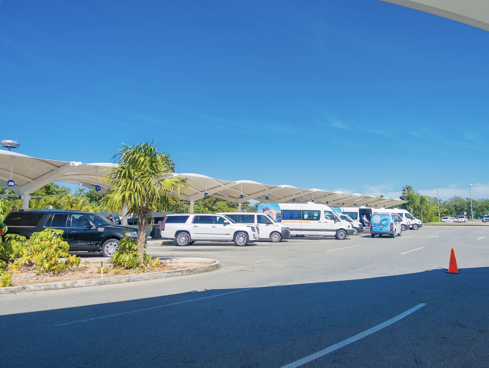 Aeropuerto de transporte de furgonetas Cancún