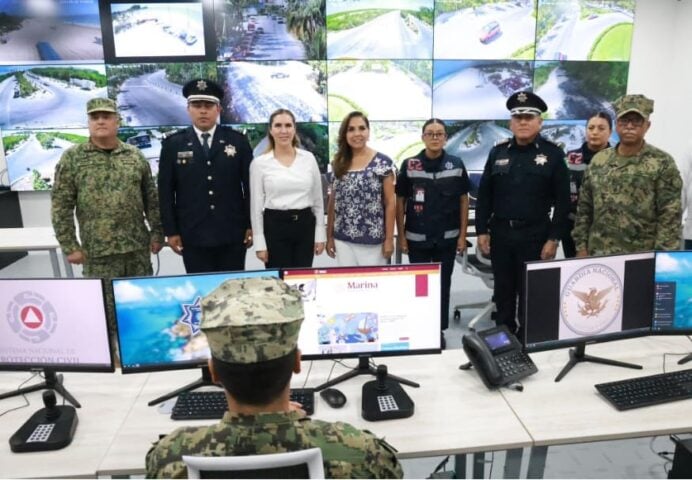 Nuevo centro de seguridad C2 en Isla Mujeres continental en funcionamiento