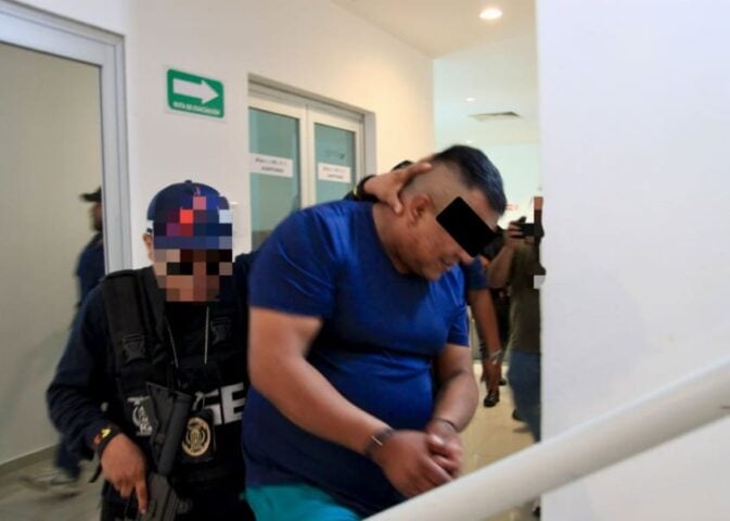 Ex oficial de policía de Isla Mujeres capturado en Hidalgo después de dejar el trabajo y organizar el grupo de extorsión de negocios