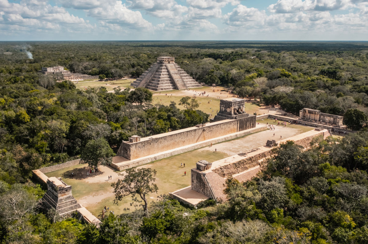 Chichen itza zona arqueológica maya