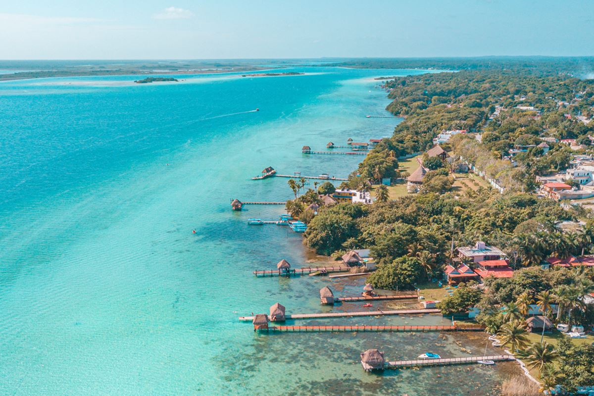 Bacalar - Vista aérea