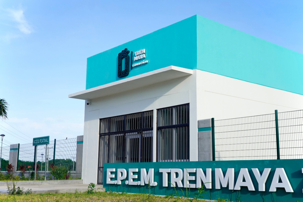 Estación de tren de Cancún Maya cerca del aeropuerto