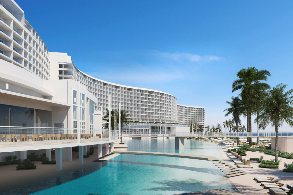 Área de piscina Ava Resort Cancún