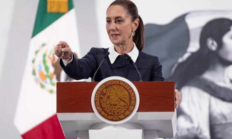 El presidente de México, Sheinbaum, nos llama aranceles globales de acero 'injustos' e 'insostenibles'