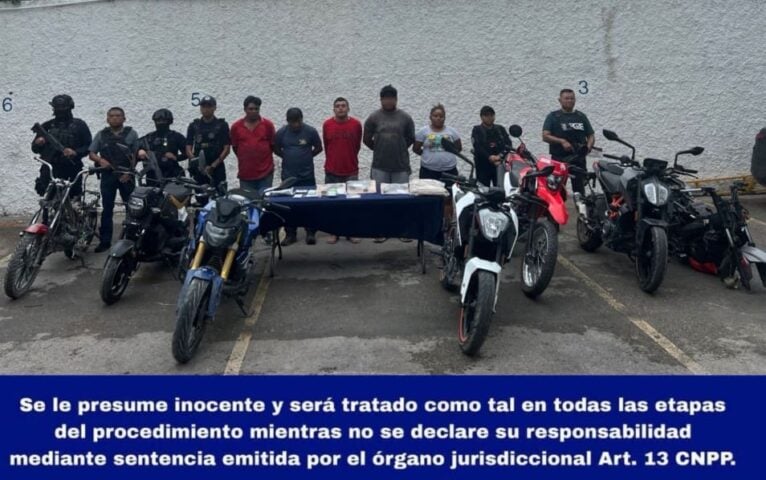 La sospecha del intercambio de drogas lleva a la policía al inventario de motocicletas robadas