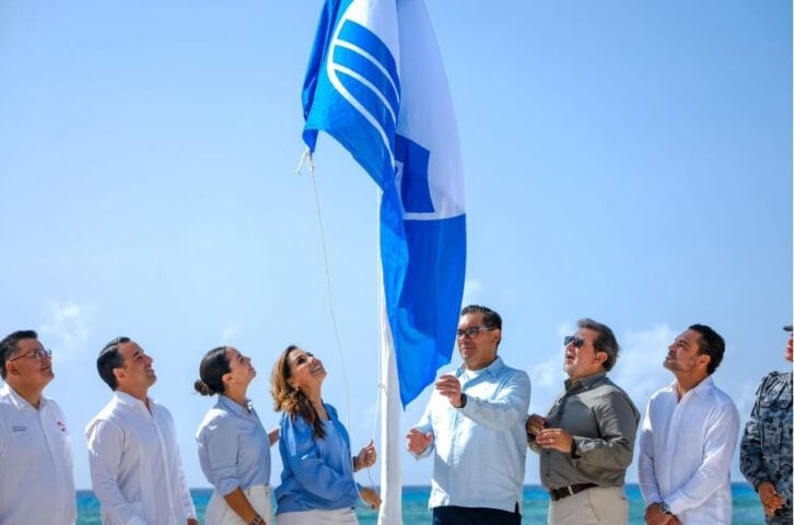 Cancún otorgó 49 distinciones de bandera azul para la temporada 2025-2026