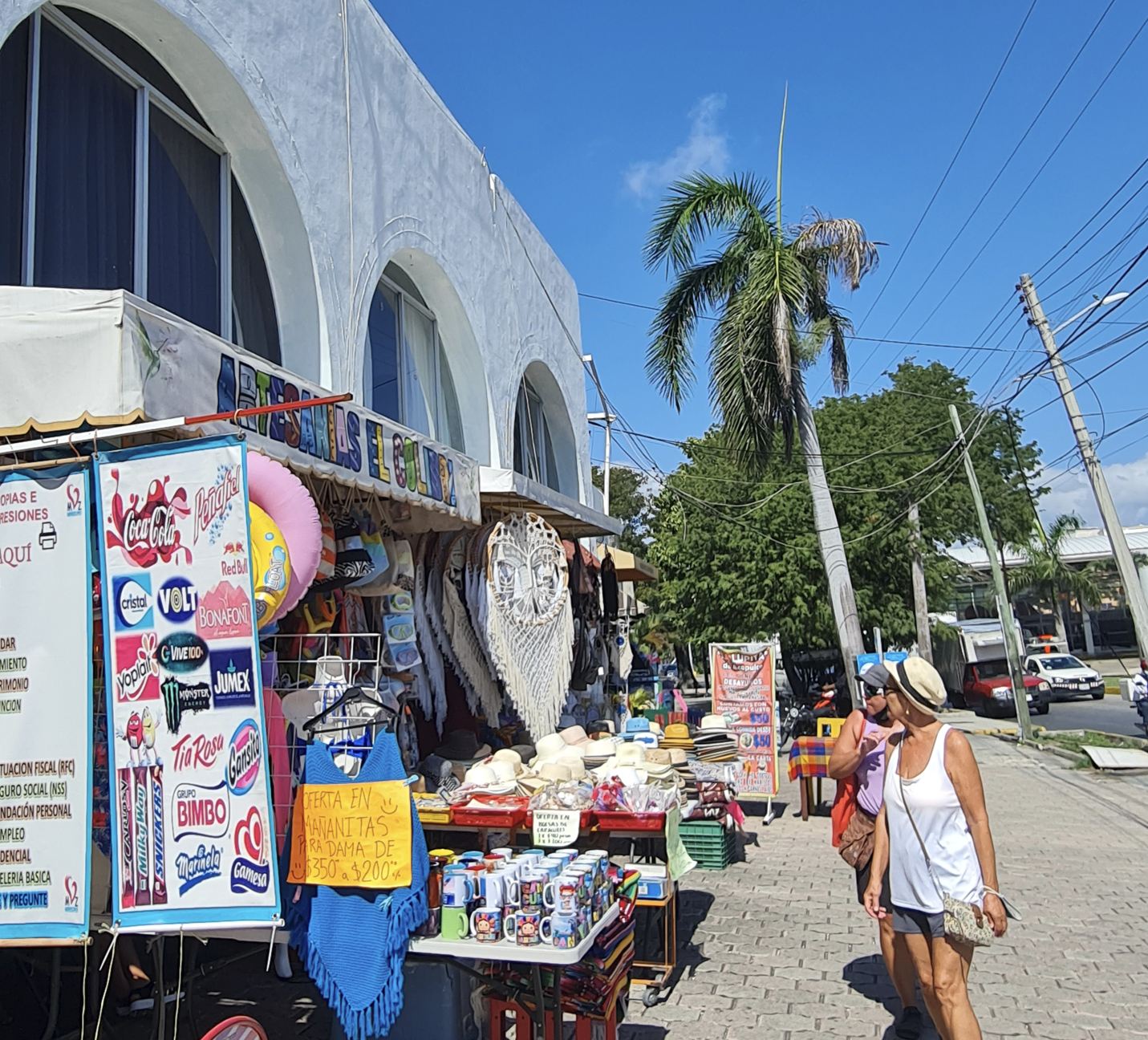 Compras en el centro de Cancún