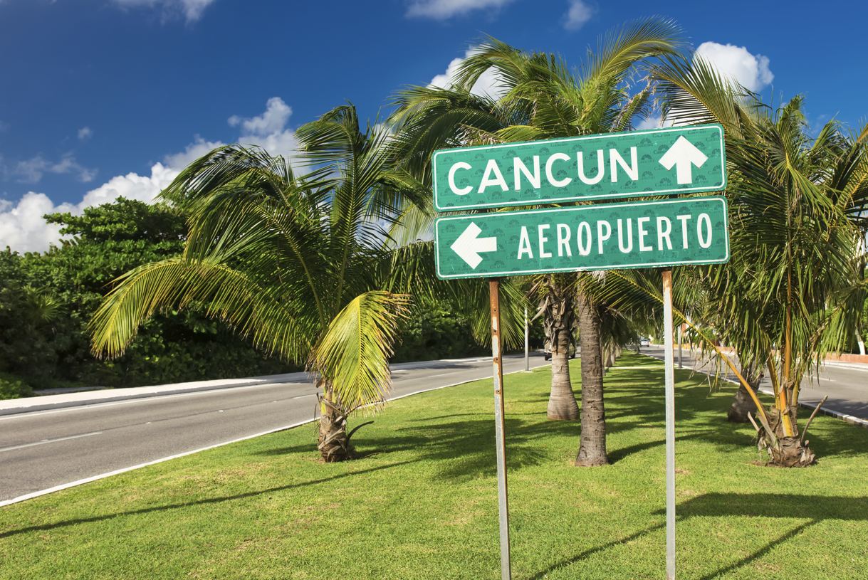 Este es el tiempo que le llevará llegar a su hotel desde el aeropuerto de Cancún