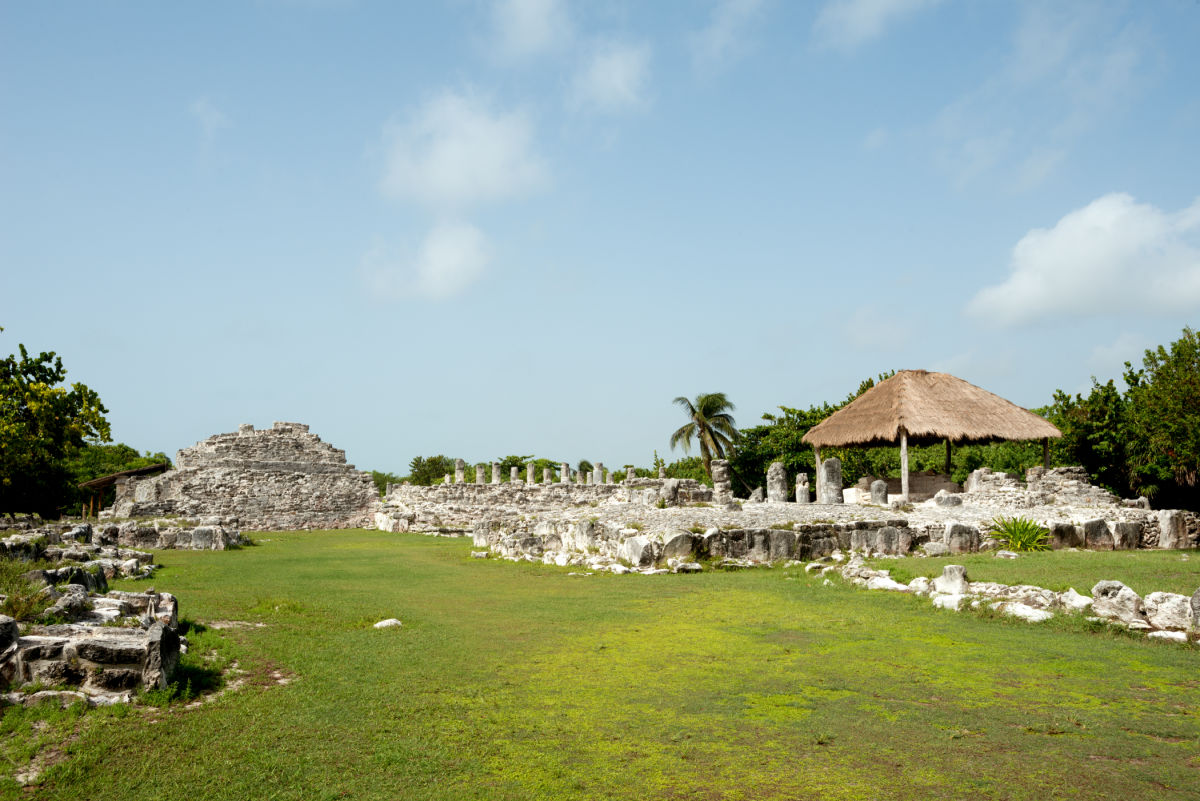 Ruinas de El Ray, en Cancún, México