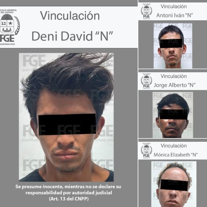 Cuatro acusados por un horrible asesinato de dos por robo de motocicletas Allged