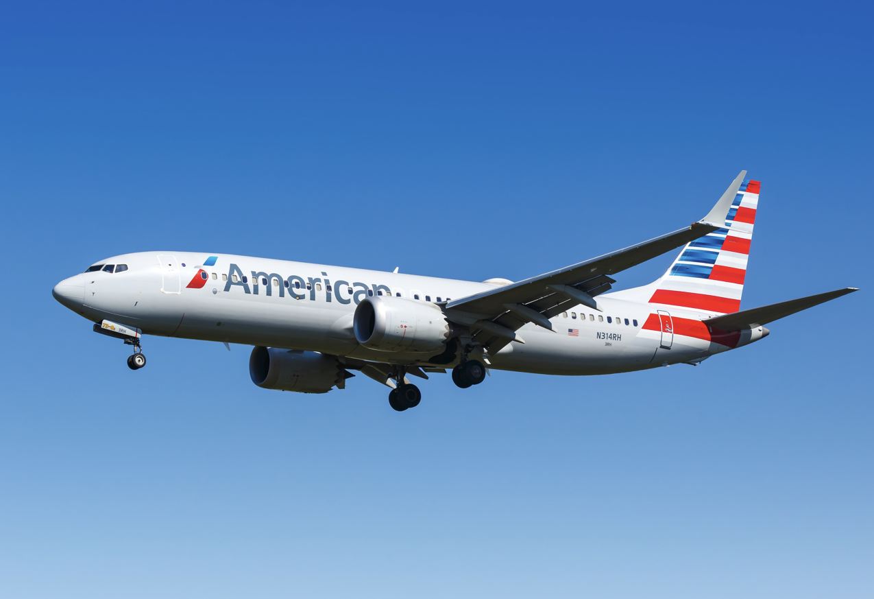 Avión de American Airlines