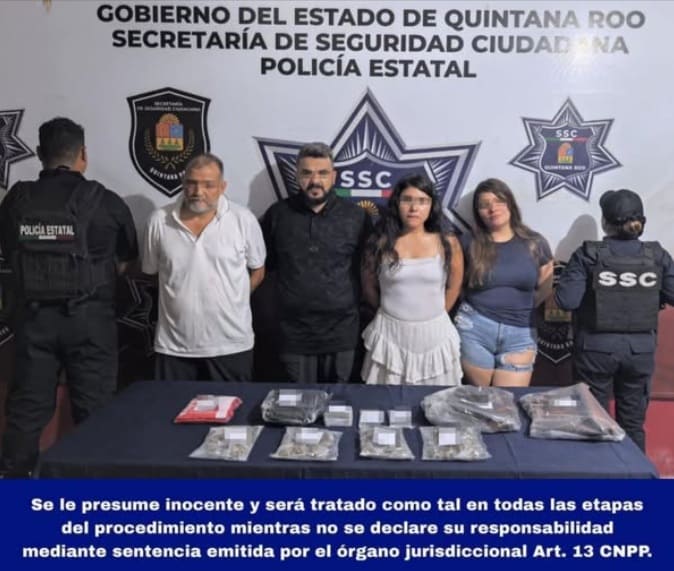 Grupo recogido en Cancún encontrado con docenas de tarjetas de débito y crédito