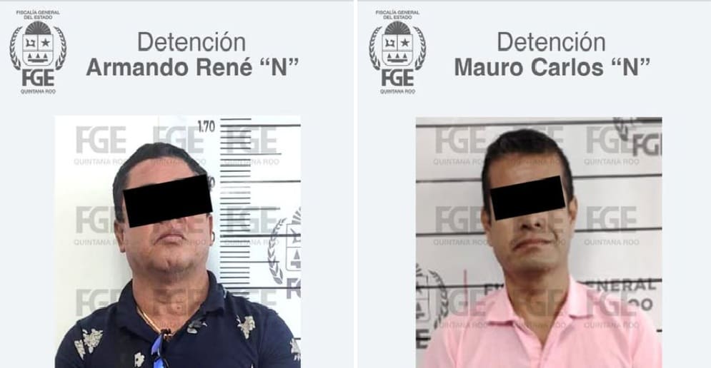 La policía de Cancún arresta a dos de la suya por extorsionar a la víctima de la investigación a cambio de cargos retirados