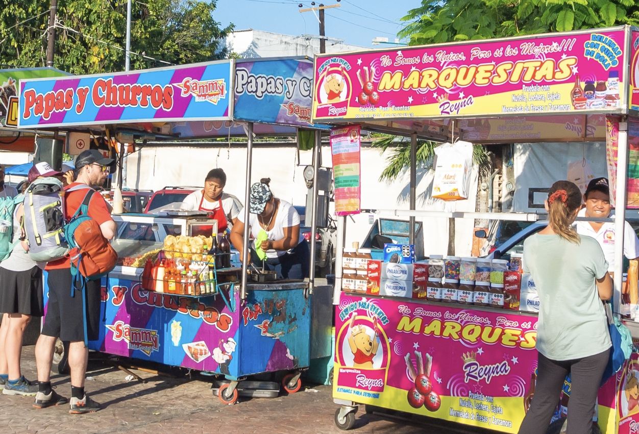 Bastratación de comida callejera