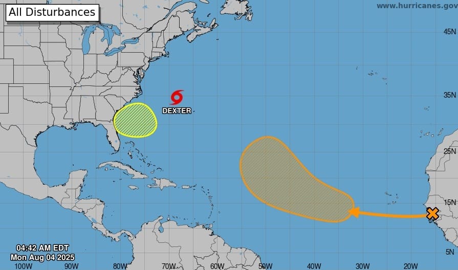 Atlantic Basin resulta a la vida con la formación de sistemas que incluyen la cuarta tormenta tropical llamada