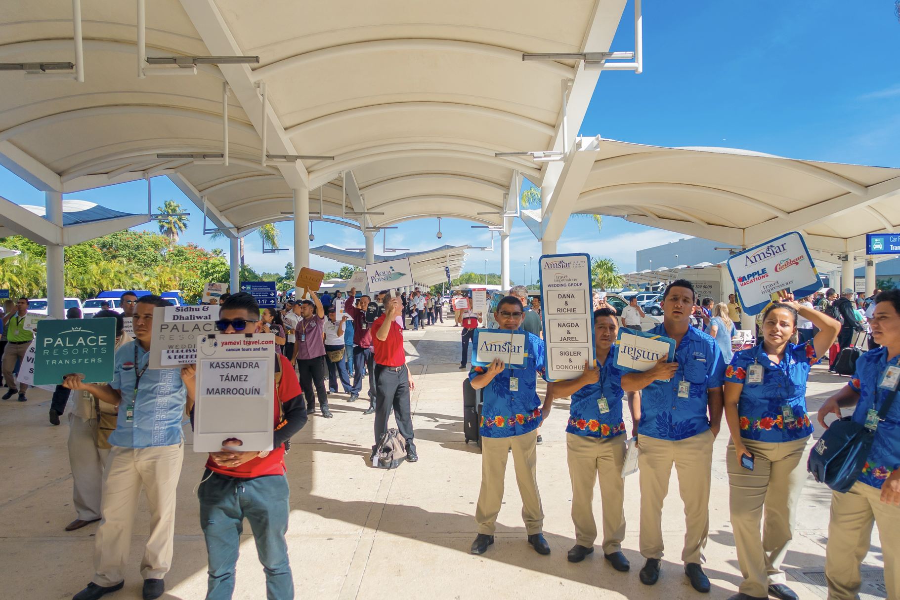 Agentes de traslado al aeropuerto