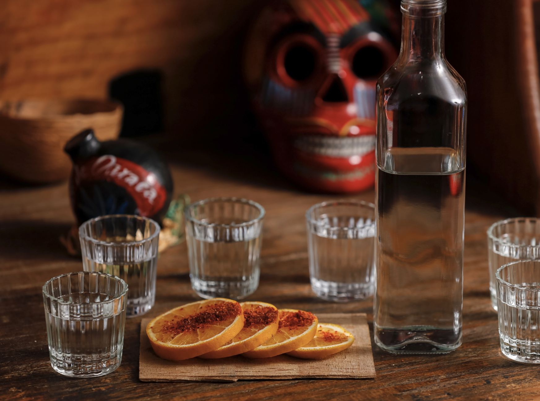 Tequila degustación de México