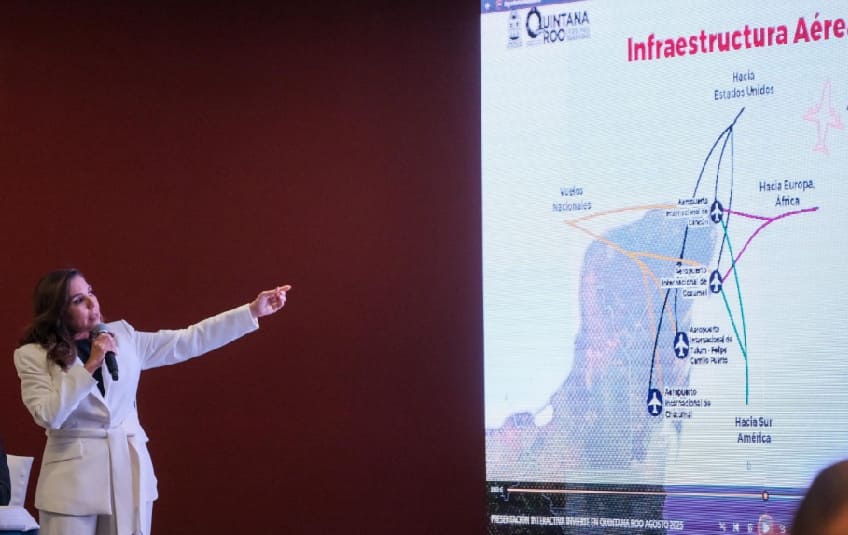El gobernador promueve la cartera de Quintana Roo a los inversores estadounidenses