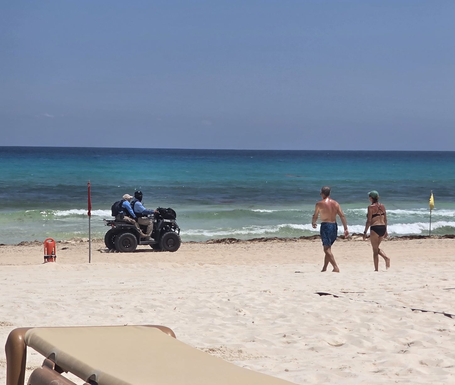 Sargassum Septiembre Cancún Hotelzone 2025