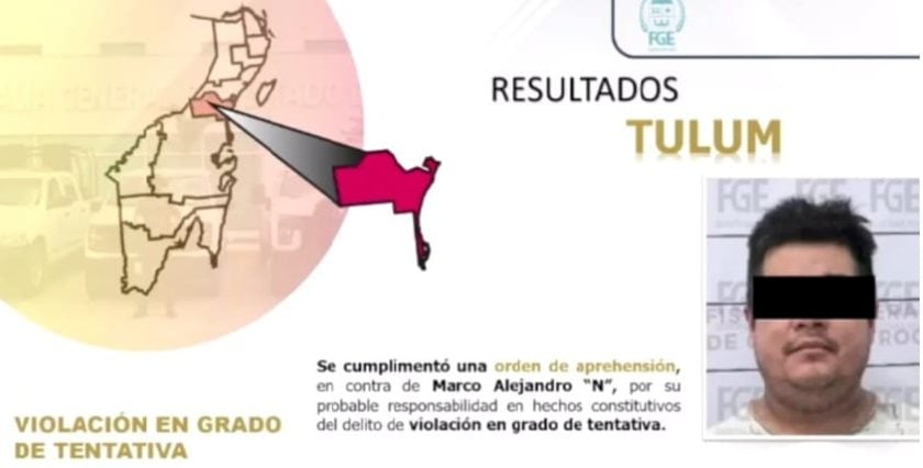 Oficial de policía de Tulum encarcelado por intento de agresión sexual de mujer en custodia