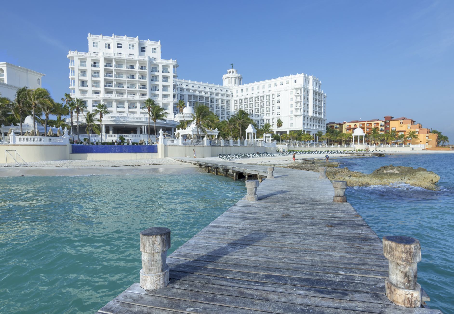 Palacio del Hotel Riu en Cancún