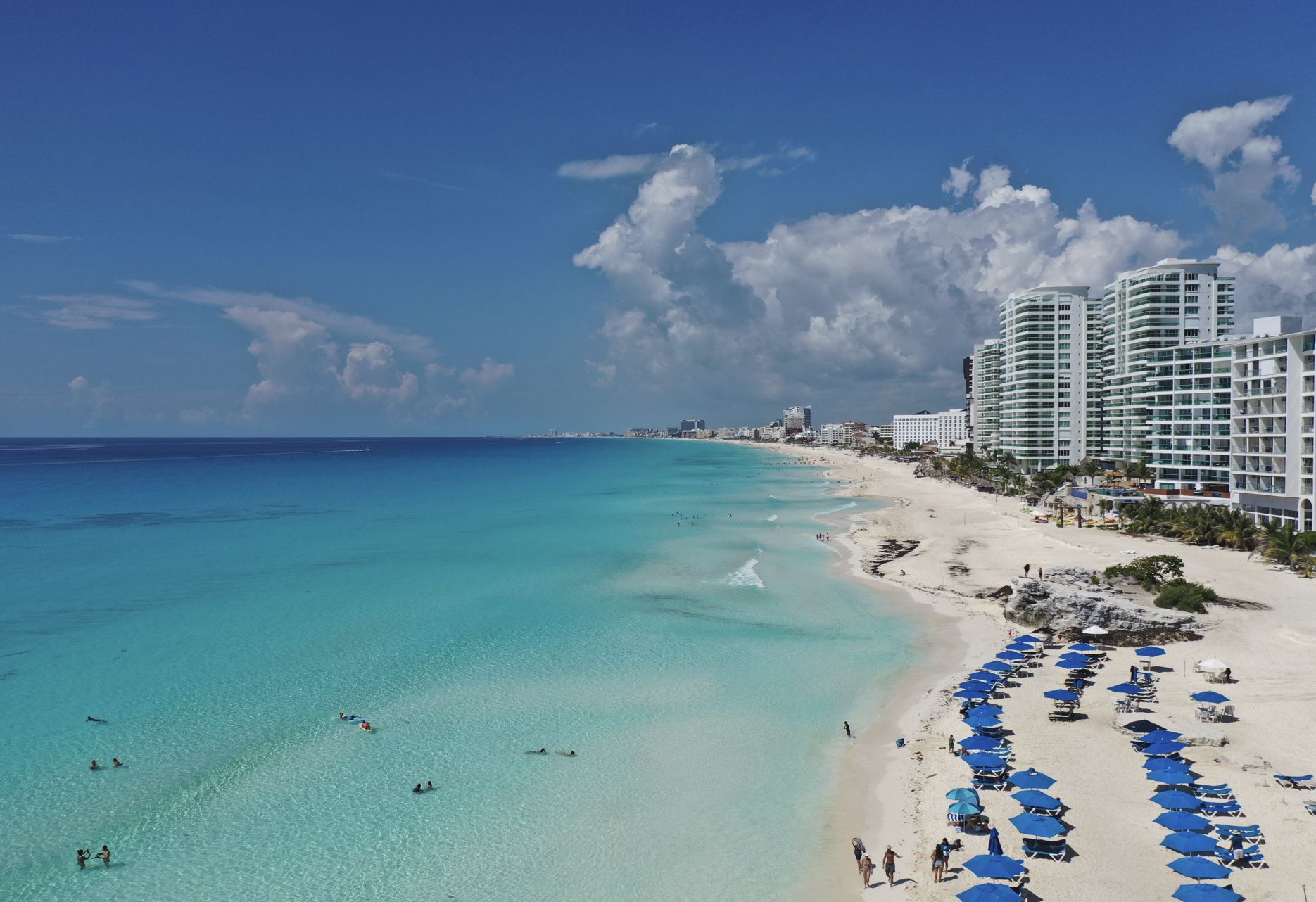 Cancún Beach View Resorts de temporada de invierno